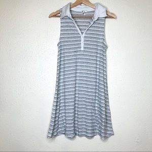 Others Follow Sleeveless Striped Dress